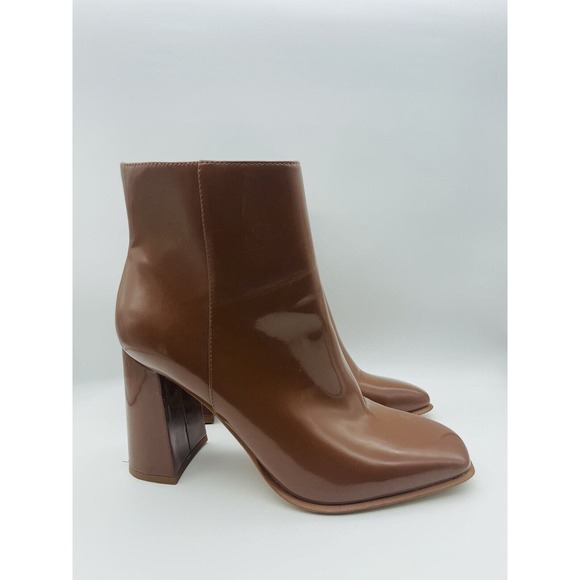 JLO Jennifer Lopez Josey Ankle Boots, Women's Size 8M, Cognac NEW MSRP $119 - Picture 1 of 12